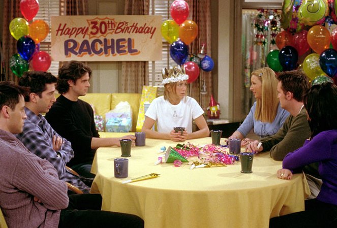 Friends - Season 7 - The One Where They All Turn Thirty - Photos - Matt LeBlanc, David Schwimmer, Eddie Cahill, Jennifer Aniston, Lisa Kudrow, Matthew Perry