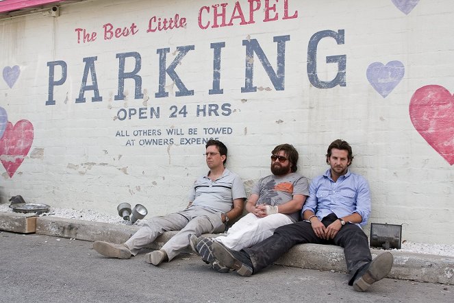 The Hangover - Photos - Ed Helms, Zach Galifianakis, Bradley Cooper