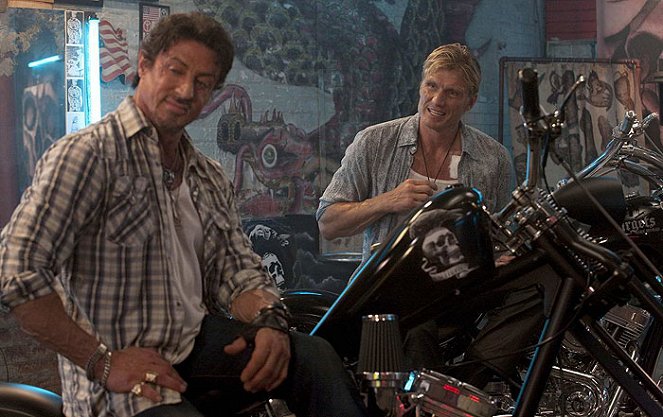 The Expendables - Filmfotos - Sylvester Stallone, Dolph Lundgren