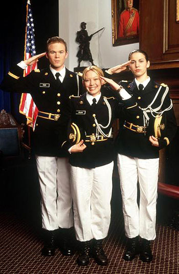 Der Soldat Kelly - Werbefoto - Shawn Ashmore, Hilary Duff, Christy Carlson Romano