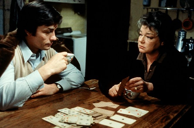 Égő pajták - Filmfotók - Alain Delon, Simone Signoret