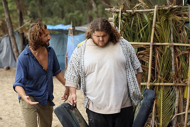 Perdidos - De la película - Henry Ian Cusick, Jorge Garcia