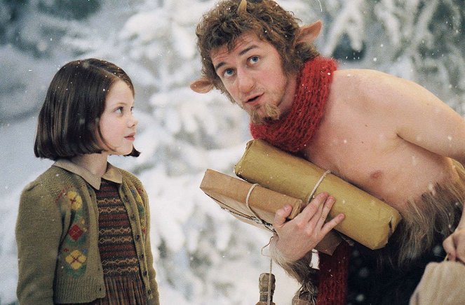 Las crónicas de Narnia: El león, la bruja y el armario - De la película - Georgie Henley, James McAvoy