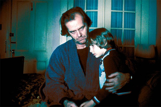 Shining - Filmfotos - Jack Nicholson, Danny Lloyd