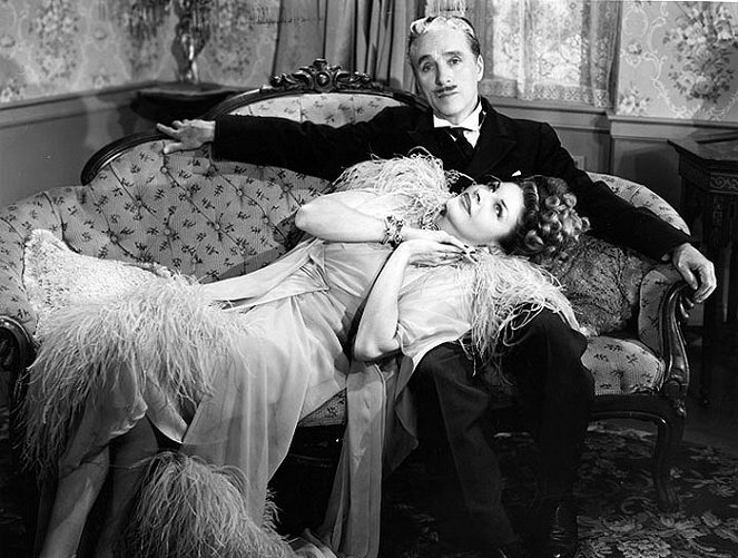 Monsieur Verdoux - Der Frauenmörder von Paris - Filmfotos - Martha Raye, Charlie Chaplin