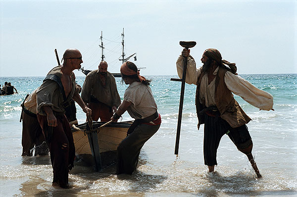 L'île aux trésors - Filmfotók - Conan Stevens, Gérard Jugnot