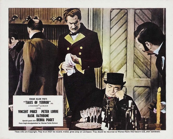 Tales of Terror - Lobby Cards - Vincent Price, Peter Lorre