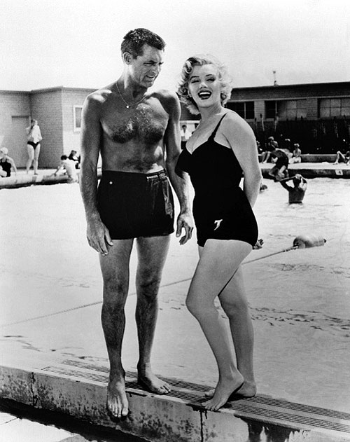 Liebling, ich werde jünger - Filmfotos - Cary Grant, Marilyn Monroe