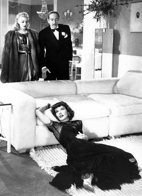 Bühneneingang - Filmfotos - Ginger Rogers, Adolphe Menjou, Katharine Hepburn