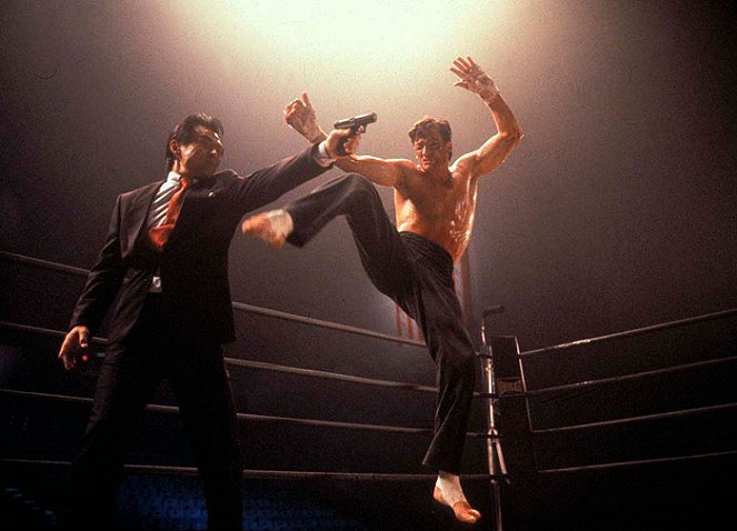 Kickboxer 2 - Cesta zpátky - Z filmu - Cary-Hiroyuki Tagawa, Sasha Mitchell