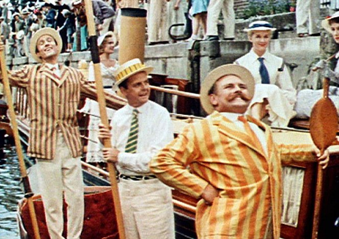 Drei Mann in einem Boot - Filmfotos - Laurence Harvey, David Tomlinson