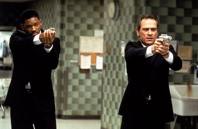 Men in Black - Sötét zsaruk - Filmfotók - Will Smith, Tommy Lee Jones