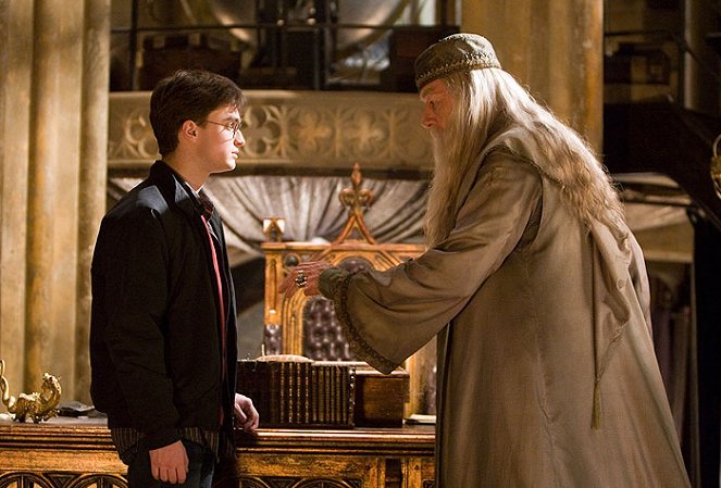 Harry Potter i Książę Półkrwi - Z filmu - Daniel Radcliffe, Michael Gambon