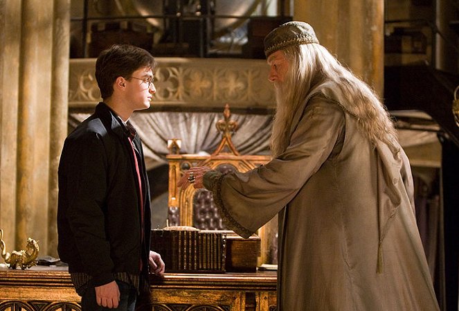 Harry Potter és a félvér herceg - Filmfotók - Daniel Radcliffe, Michael Gambon