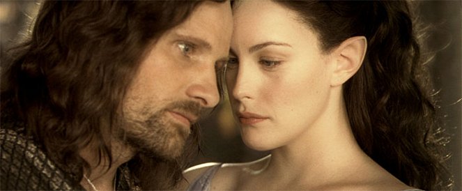The Lord of the Rings: The Two Towers - Van film - Viggo Mortensen, Liv Tyler