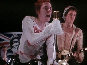 The Great Rock 'n' Roll Swindle - Van film - Paul Cook, John Lydon, Steve Jones