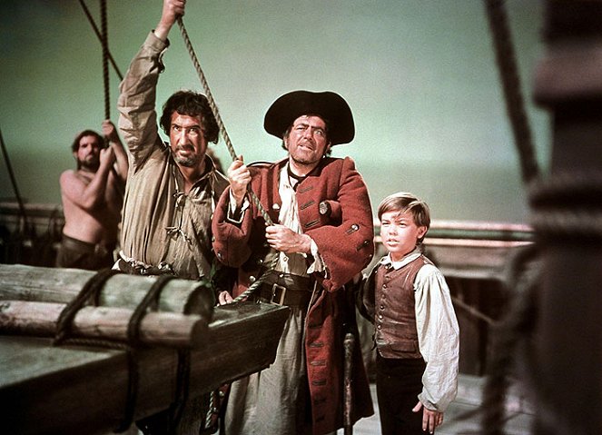 La isla del tesoro - De la película - Ralph Truman, Robert Newton, Bobby Driscoll