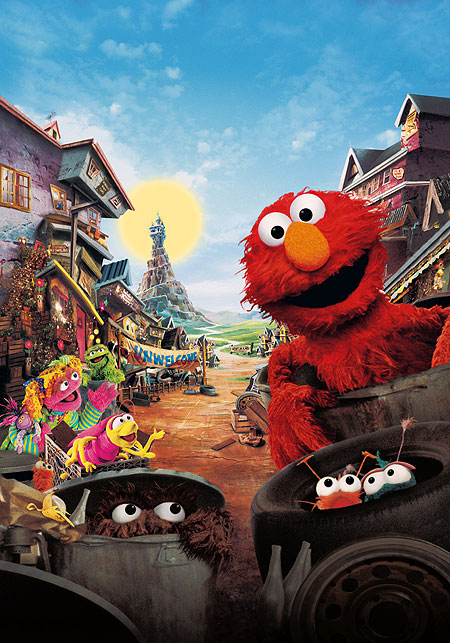 Die Abenteuer von Elmo im Grummelland - Werbefoto