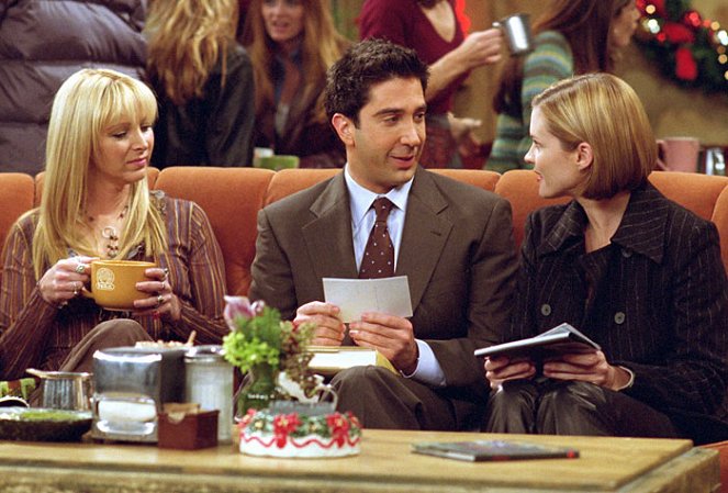 Friends - Season 8 - Aquele com o Passo em frente do Ross - Do filme - Lisa Kudrow, David Schwimmer