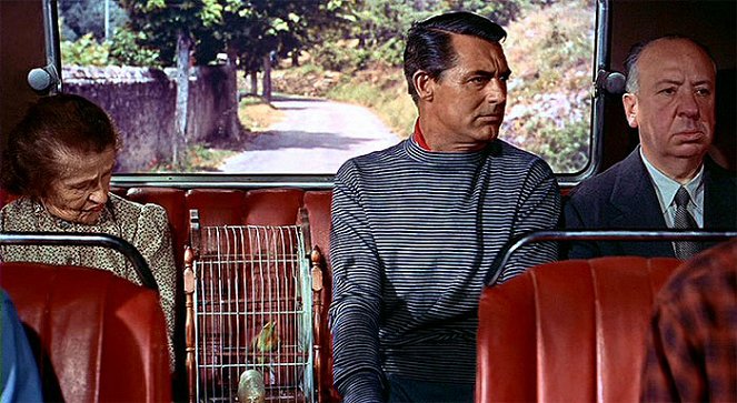 Atrapa a un ladrón - De la película - Cary Grant, Alfred Hitchcock