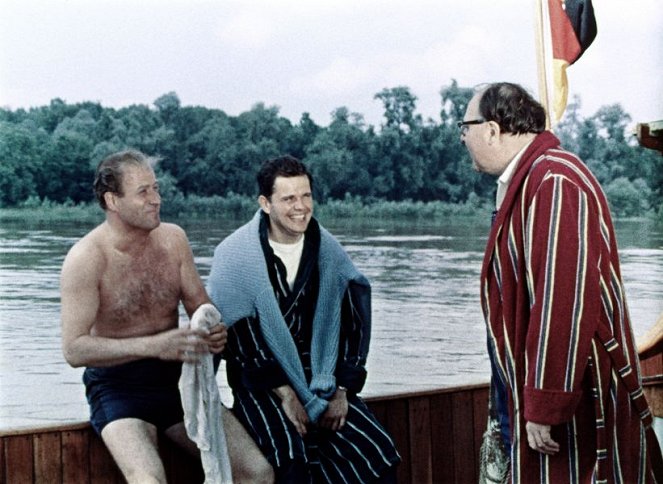 Drei Mann in einem Boot - Kuvat elokuvasta - Hans Joachim Kulenkampff, Walter Giller, Heinz Erhardt