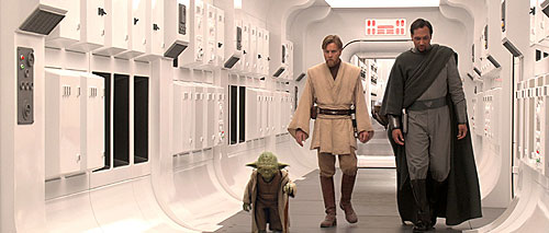 Star Wars: A Sith-ek bosszúja - Filmfotók - Ewan McGregor, Jimmy Smits