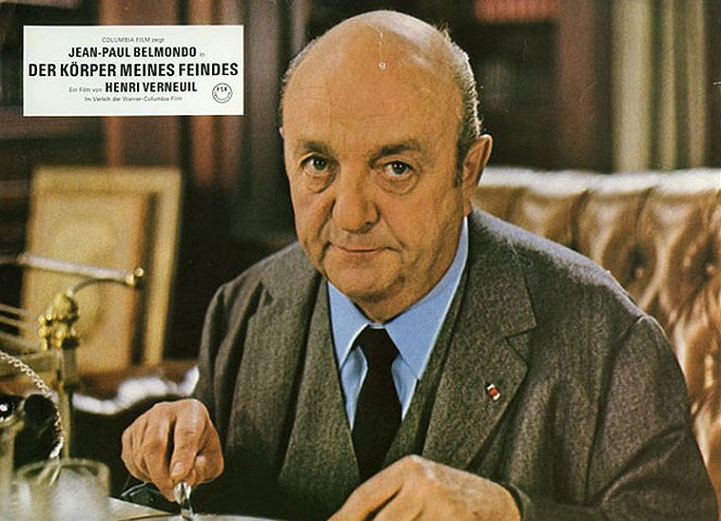 Le Corps de mon ennemi - Cartes de lobby - Bernard Blier