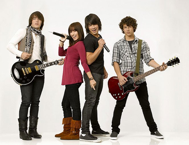 Rocktábor - Promóció fotók - Kevin Jonas, Demi Lovato, Joe Jonas, Nick Jonas