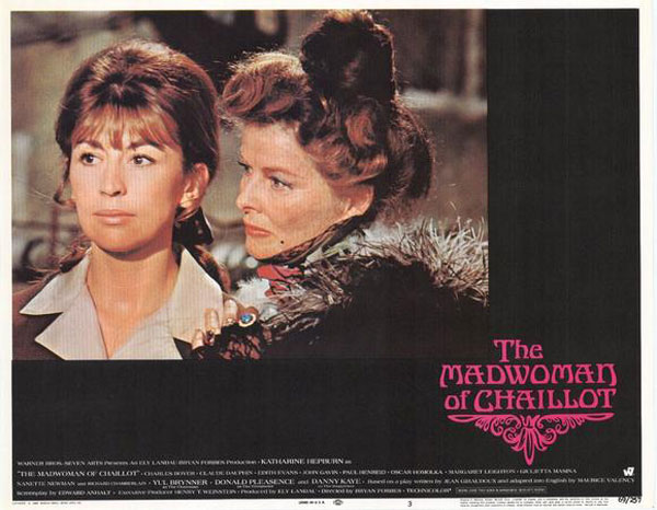 The Madwoman of Chaillot - Lobby Cards - Nanette Newman, Katharine Hepburn