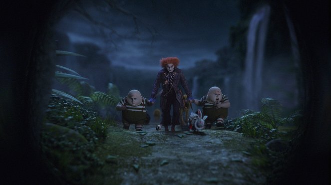 Alice in Wonderland - Van film - Johnny Depp, Matt Lucas