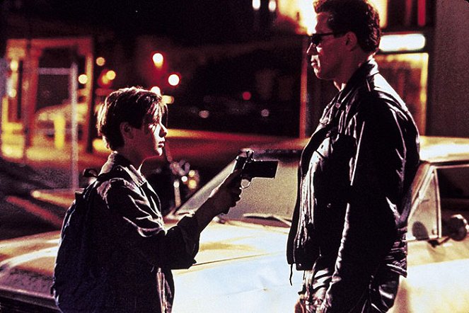 Terminator 2: Tuomion päivä - Kuvat elokuvasta - Edward Furlong, Arnold Schwarzenegger