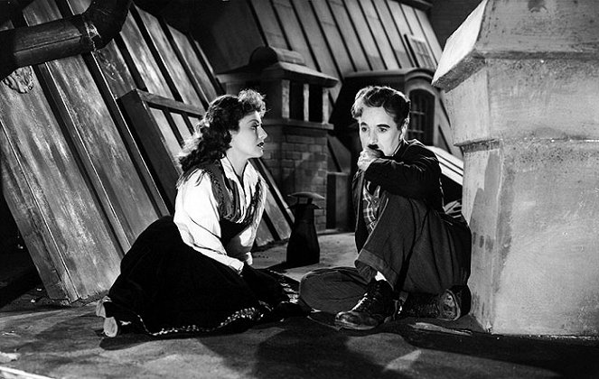 O Grande Ditador - Do filme - Paulette Goddard, Charlie Chaplin