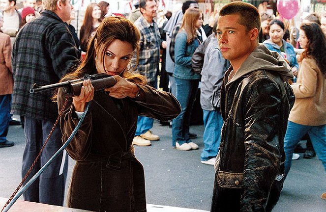 Pán a pani Smithovci - Z filmu - Angelina Jolie, Brad Pitt