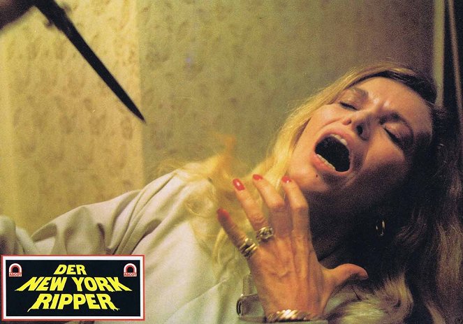 Der New York Ripper - Lobbykarten - Alexandra Delli Colli