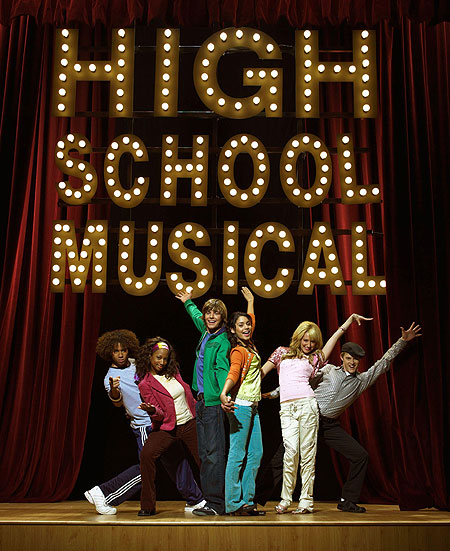 High School Musical - Werbefoto - Corbin Bleu, Monique Coleman, Zac Efron, Vanessa Hudgens, Ashley Tisdale, Lucas Grabeel