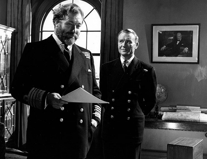 Operación Tirpitz - De la película - James Robertson Justice, John Mills