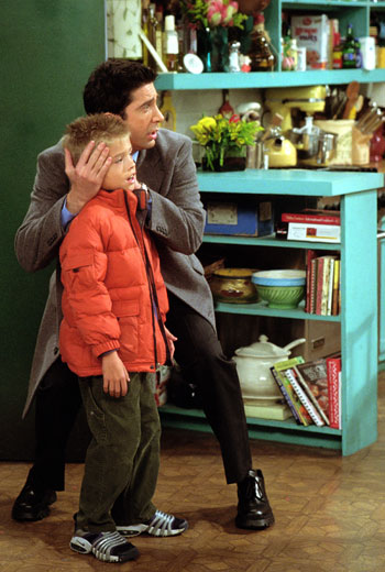 Friends - Aquele em que Joey Namora Rachel - Do filme - Cole Sprouse, David Schwimmer