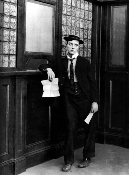 Frigo elektrikářem - Z filmu - Buster Keaton