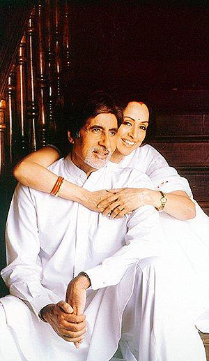 Správce - Z filmu - Amitabh Bachchan, Hema Malini