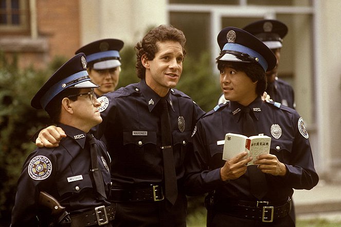 Rendőrakadémia 3. – Újra kiképzésen - Filmfotók - Tim Kazurinsky, Steve Guttenberg, Brian Tochi