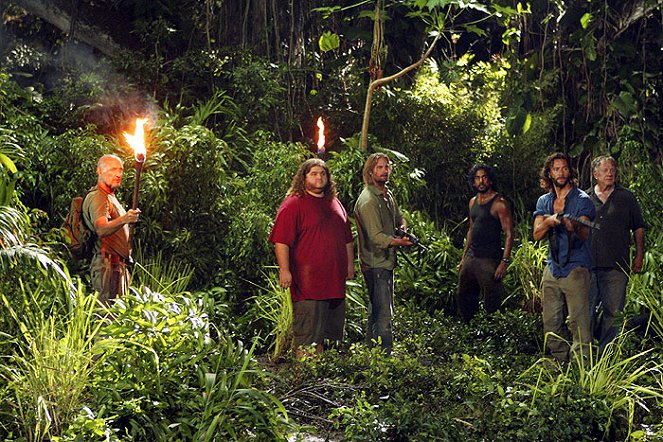 Lost - Van film - Terry O'Quinn, Jorge Garcia, Josh Holloway, Naveen Andrews, Henry Ian Cusick, Sam Anderson