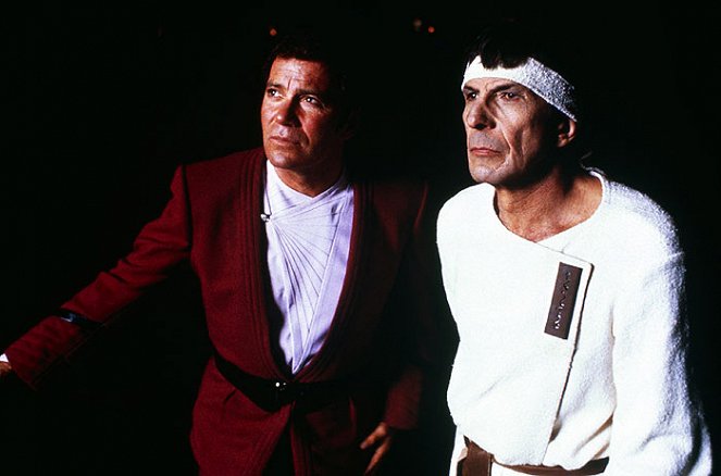 Star Trek IV - Zurück in die Gegenwart - Filmfotos - William Shatner, Leonard Nimoy