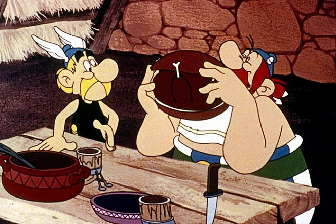 Asterix a prekvapenie pre Cézara - Z filmu