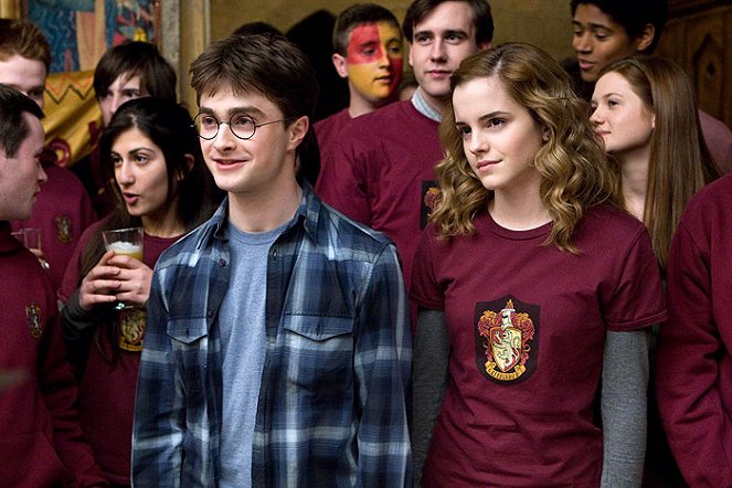 Harry Potter i Książę Półkrwi - Z filmu - Daniel Radcliffe, Matthew Lewis, Emma Watson, Alfred Enoch, Bonnie Wright