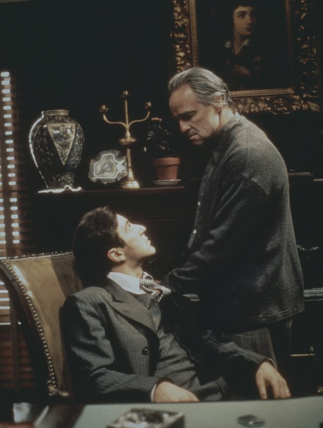 The Godfather - Van film - Al Pacino, Marlon Brando