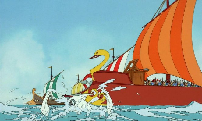 Asterix bei den Briten - Filmfotos