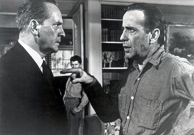 The Desperate Hours - Van film - Fredric March, Humphrey Bogart