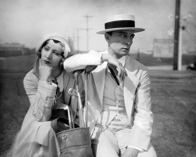 Frigo, svůdce žen - Z filmu - Charlotte Greenwood, Buster Keaton