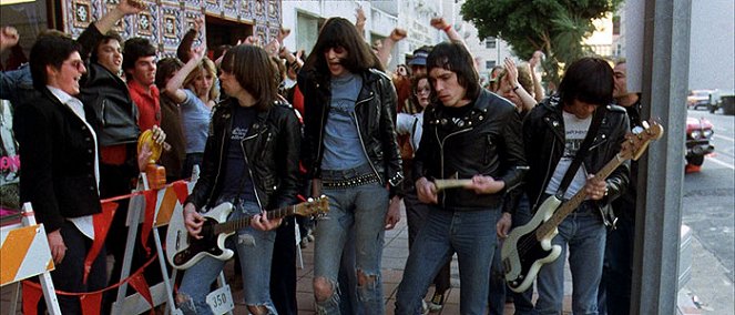 Rock 'n' Roll High School - Filmfotók - Johnny Ramone, Joey Ramone, Marky Ramone, Dee Dee Ramone