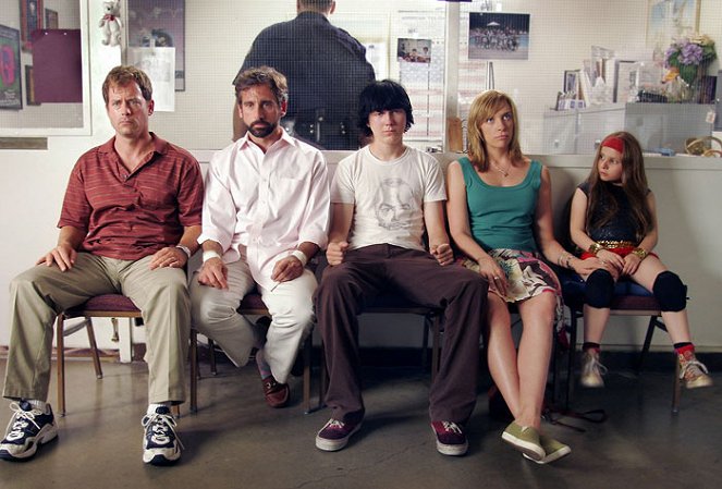 Uma Família à Beira de um Ataque de Nervos - Do filme - Greg Kinnear, Steve Carell, Paul Dano, Toni Collette, Abigail Breslin
